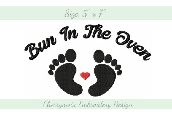Bun in the Oven Embroidery Review for Boutique Apparel