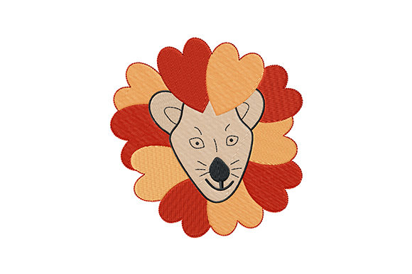 Cute Lion with Mane of Hearts: A Designer Review
