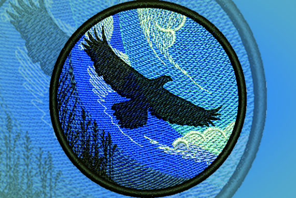 Eagle Patch: Elevating Holiday Embroidery Collections