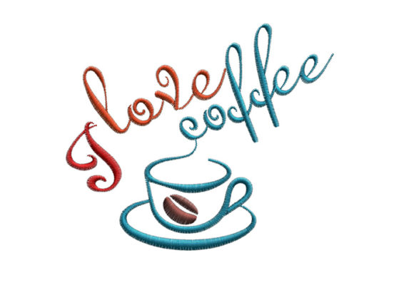 I Love Coffee Embroidery: A Seller’s Review
