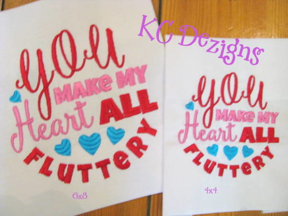 Review: You Make My Heart All Fluttery Valentine Design