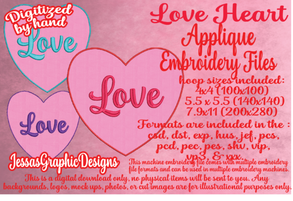 Reviewing Love Heart Applique for Handmade Gifts