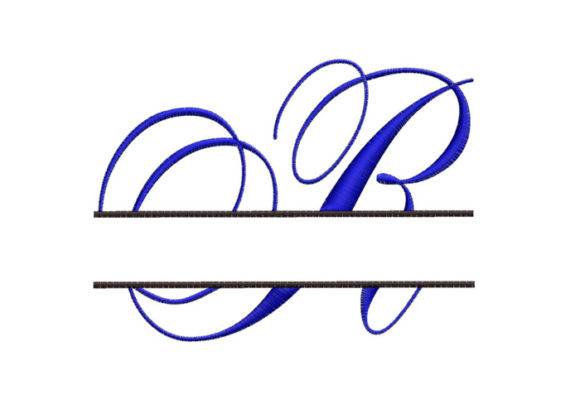 Reviewing Split Monogram Font Letter R for Etsy Shops