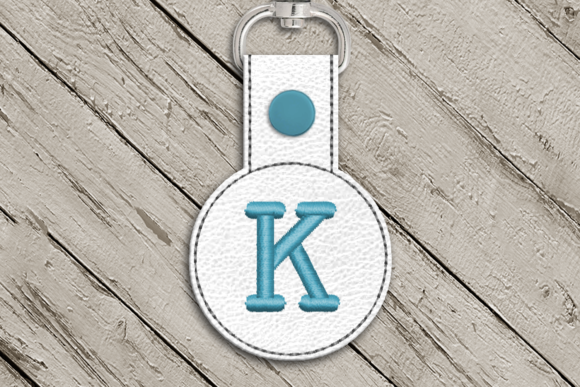 Reviewing the Letter K ITH Round Key Fob Applique